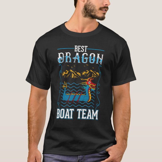 Camiseta Best Dragon Boat Team Dragon Boat (Anverso)