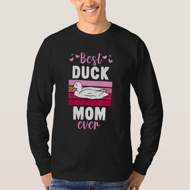 Camiseta Best Duck Mom Ever (Anverso)