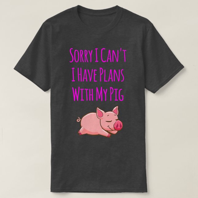 Camiseta Best Farmers Organic Market Pig Lover  (Diseño del anverso)