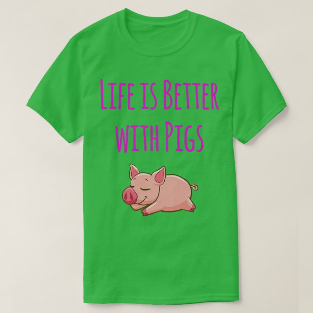 Camiseta Best Farmers Organic Market Pig Lover 20 (Diseño del anverso)