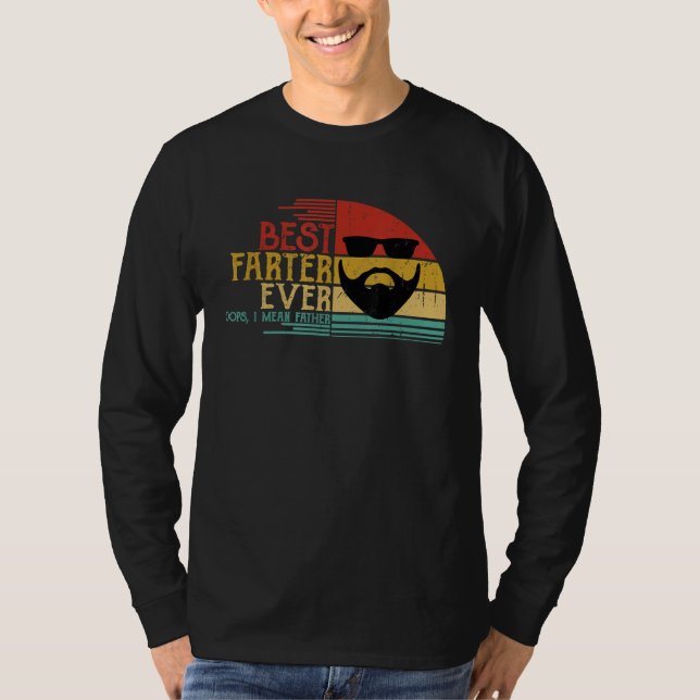 Camiseta Best Farter Ever I Mean Father Men Fathers Day  Vi (Anverso)