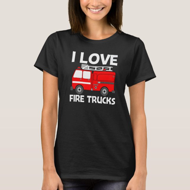 Camiseta Best Fire Truck For Men Women Fire Truck Firefight (Anverso)