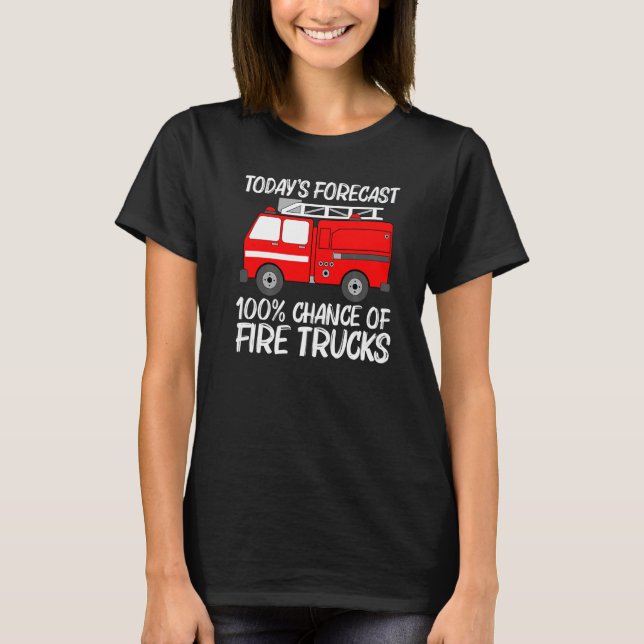 Camiseta Best Fire Truck For Men Women Fire Truck Firefight (Anverso)