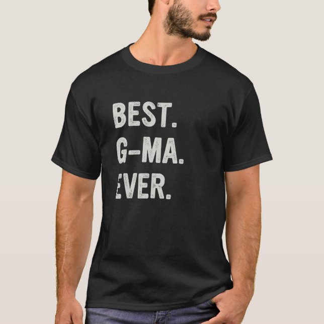 Camiseta Best G Ma Ever Family Grandma (Anverso)
