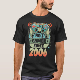 Camiseta Best Gamer Since 2006 16th Birthday Boy Girl 16 Ye
