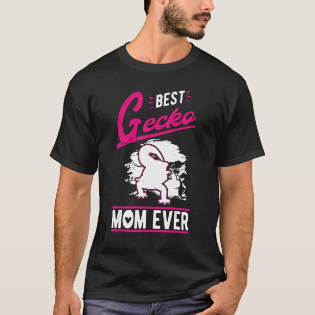 Camiseta Best Gecko Mom Ever (Anverso)