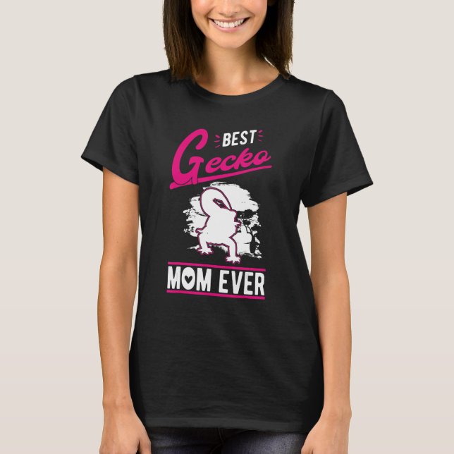 Camiseta Best Gecko Mom Ever (Anverso)