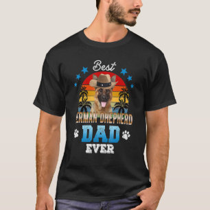 Camiseta Best German Shepherd Dad Ever Best Dad Dog Men