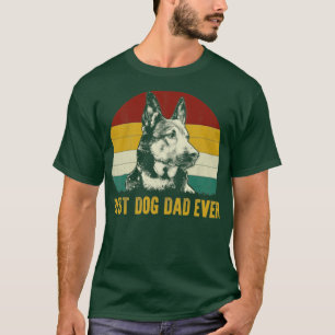 Camiseta Best German Shepherd Dog Dad Ever Funny Fathers Da