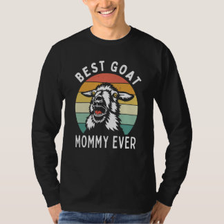Camiseta Best goat mommy ever goat mom mothers day rancher