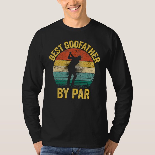 Camiseta Best Godfather By Par Father s Day Golf   Grandpa (Anverso)