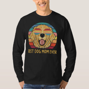 Camiseta Best Golden Retriever Dog Mom Ever Pul