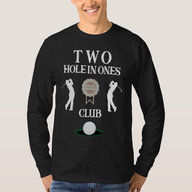 Camiseta Best Golf   Hole In One Club  Men's Golf Humor (Anverso)