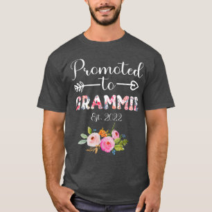 Camiseta Best Grammie Ever Women Flower Decoration Grandma