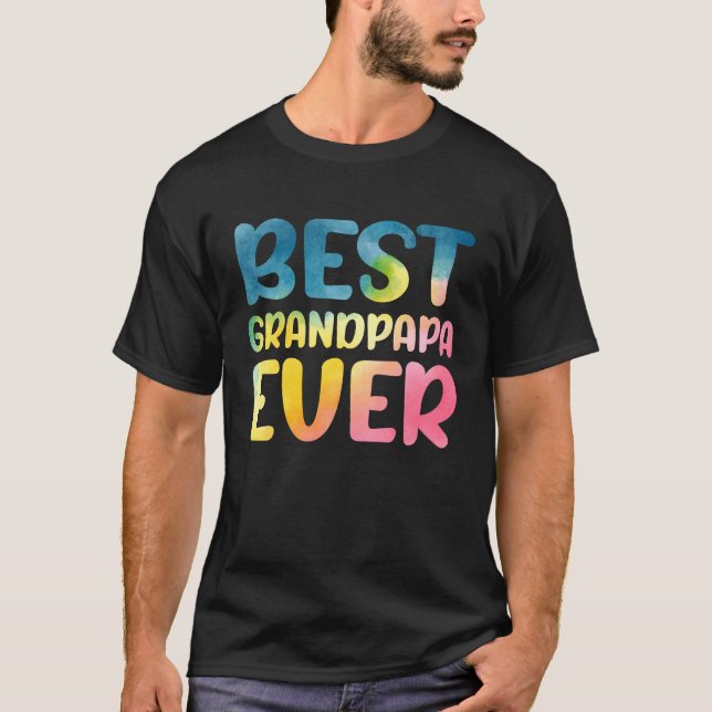 Camiseta Best Grandpapa Ever  Father's Day Grandpapa (Anverso)