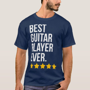 Camiseta Best Guitar Player Ever Guitarist Funny Guitar Pla