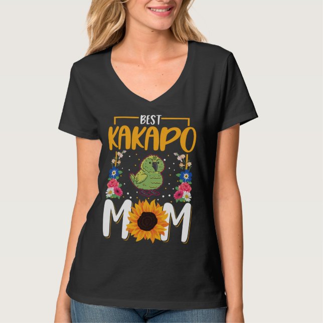 Camiseta Best Kakapo Mom Ever Night Parrot Kakapo (Anverso)