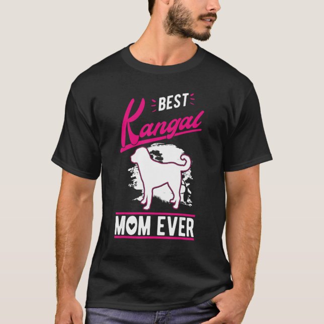 Camiseta Best Kangal Mom Ever (Anverso)