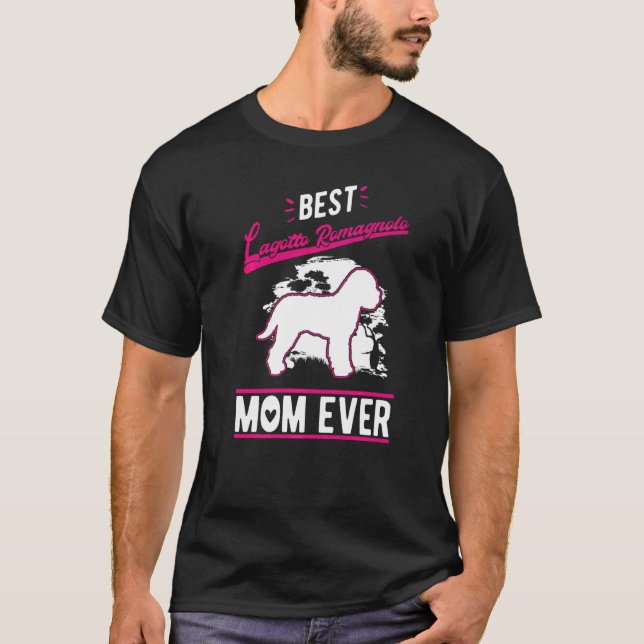 Camiseta Best Lagotto Romagnolo Mom Ever   (Anverso)