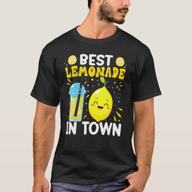 Camiseta Best Lemonade In Town  For Lemonade Stand (Anverso)