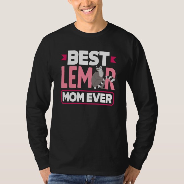 Camiseta Best Lemur Mom Ever Animal (Anverso)