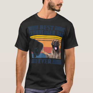 Camiseta Best Leonberger Dad Ever  Vintage Father Day Chris
