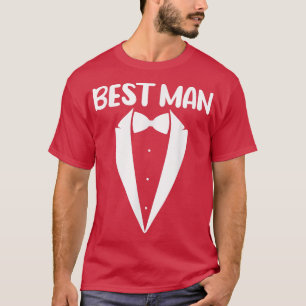 Camiseta Best Man Funny Wedding Party I Do Crew Groom Squad
