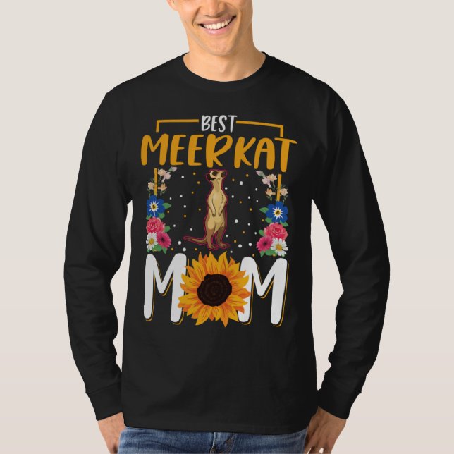 Camiseta Best Meerkat Mom Ever  2 (Anverso)