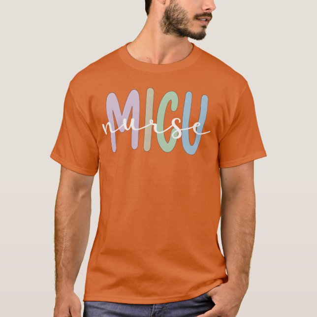 Camiseta Best MICU Nurse Appreciation Medical Intensive Car (Anverso)
