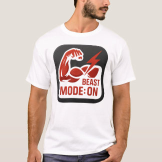 Camiseta Best Mode ON, T-Shirt, for Gym lovers