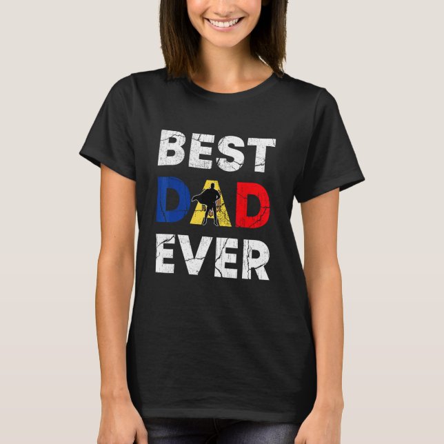 Camiseta Best Moldovan Dad Ever Moldova Daddy Father s Day (Anverso)