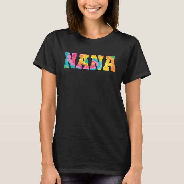 Camiseta Best Nana Ever Worlds Best Grandma Grammie Granny  (Anverso)