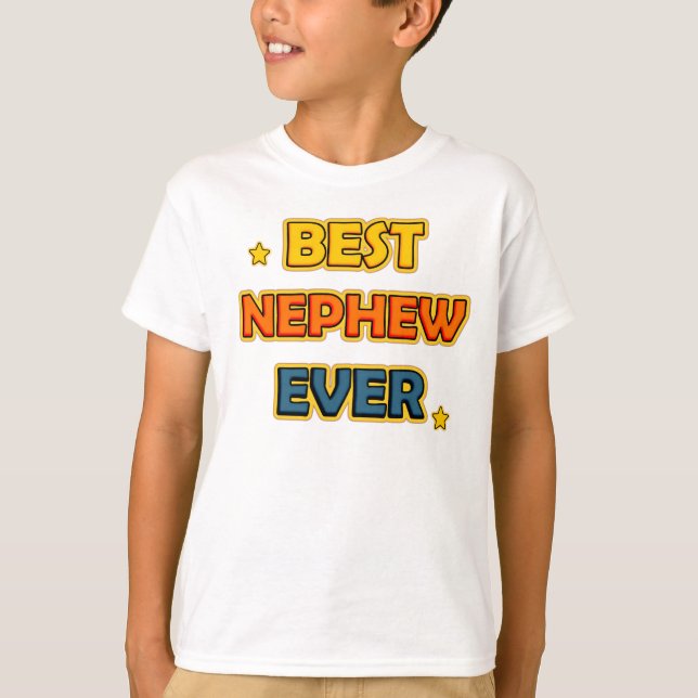 Camiseta Best Nephew Ever (Anverso)