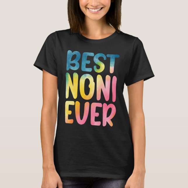 Camiseta Best Noni Ever  Mother's Day Noni (Anverso)