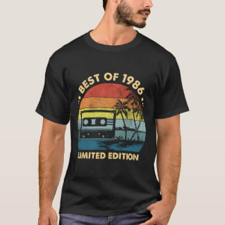 Camiseta Best Of 1986 37Th 37
