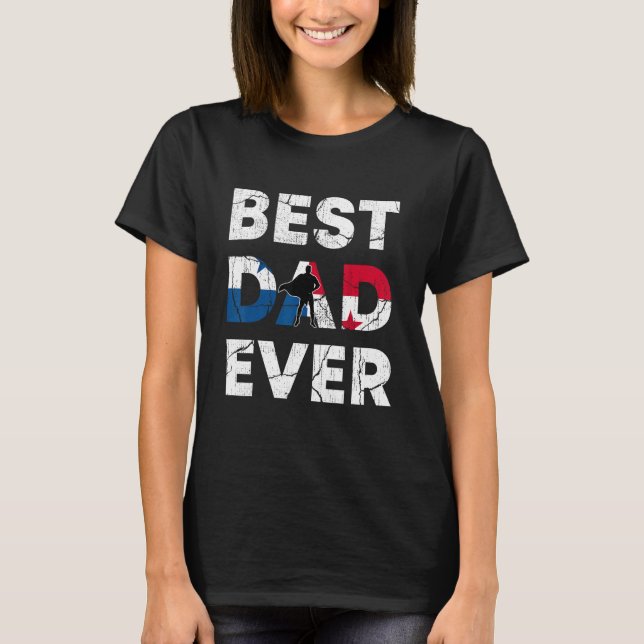 Camiseta Best Panamanian Dad Ever Panama Daddy Father s Day (Anverso)