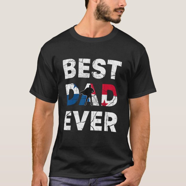 Camiseta Best Panamanian Dad Ever Panama Daddy Father s Day (Anverso)