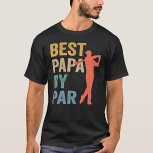 Camiseta Best Papa By Par Father's Day Golf Grandpa 5