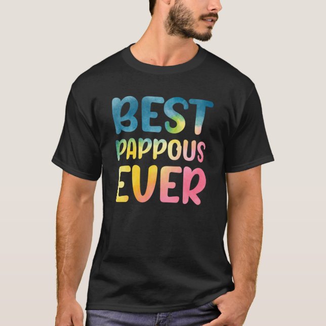 Camiseta Best Pappous Ever Father's Day Pappous (Anverso)