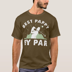 Camiseta Best Pappy By Par Golf Design For Grandfather