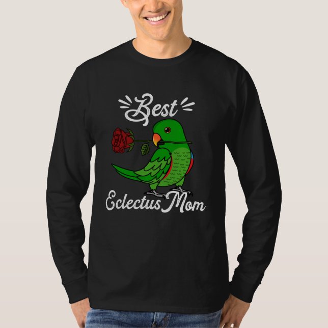 Camiseta Best Parrot Mom I Male Eclectus (Anverso)