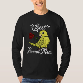 Camiseta Best Parrot Mom I Yellow Parrotlet
