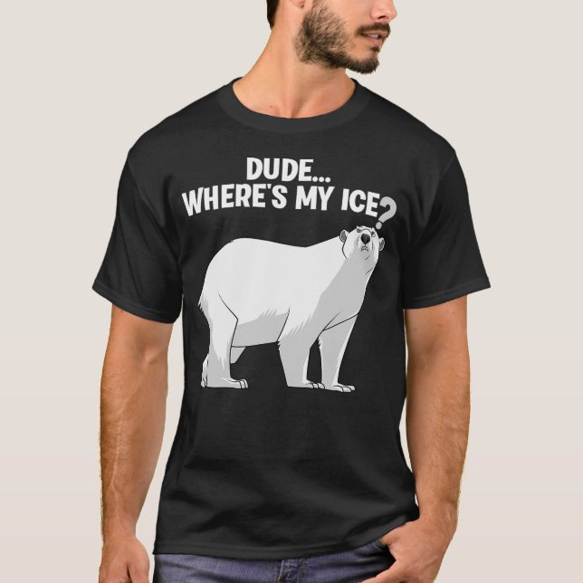 Camiseta Best Polar Bear Design For Men Boys Kids Polar Bea (Anverso)