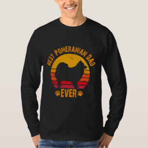 Camiseta Best Pomeranian Dad Ever Funny Father