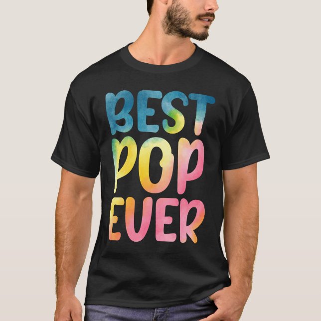 Camiseta Best Pop Ever  Father's Day Pop (Anverso)