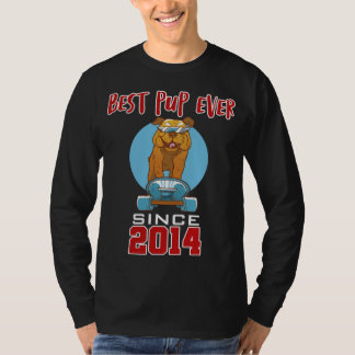 Camiseta Best pup ever since 2014
