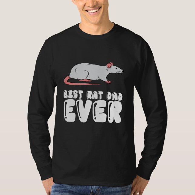 Camiseta Best Rat Dad Ever (Anverso)