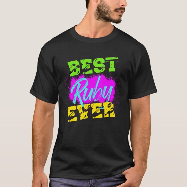 Camiseta Best Ruby Ever (Anverso)