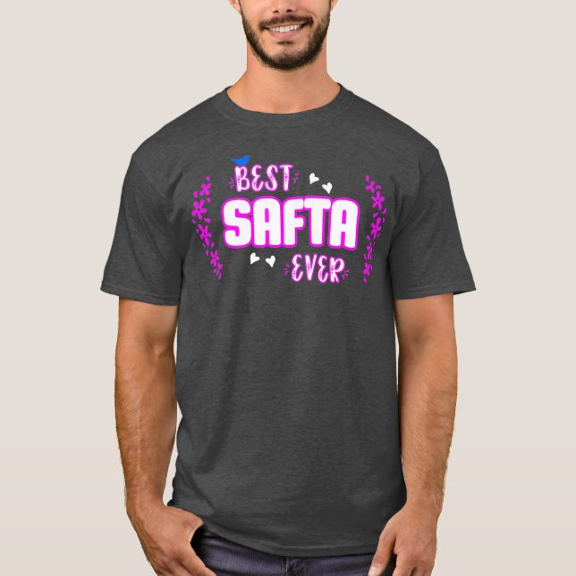 Camiseta Best Safta Ever  Hebrew Grandma (Anverso)