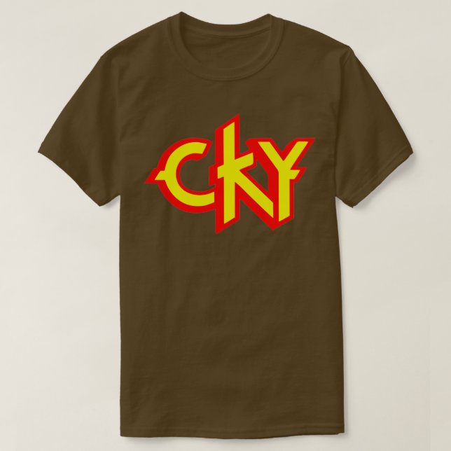 Camiseta BEST SELLER CKY Skateboarding MerchandiseTShirt (Diseño del anverso)